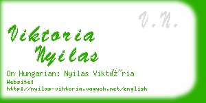 viktoria nyilas business card